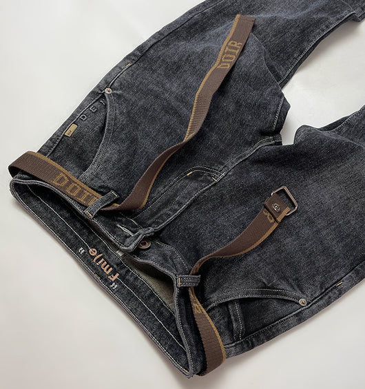 Jeans para Hombre con Estampado de Letras - Image 13