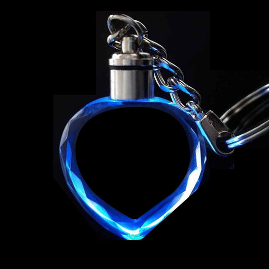Llavero de Cristal Personalizado con Foto y Luz LED - Regalo Familiar - Image 9