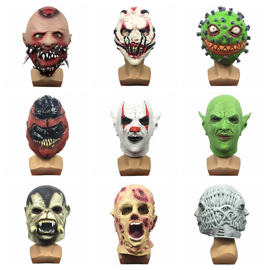 Máscara de Látex Aterradora para Fiesta de Disfraces y Mascarada - Image 2
