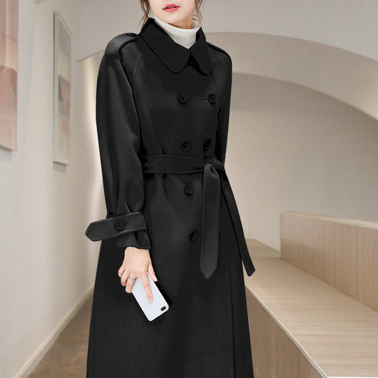 Abrigo de Cachemira Largo hasta la Rodilla - Elegancia Premium - Image 3