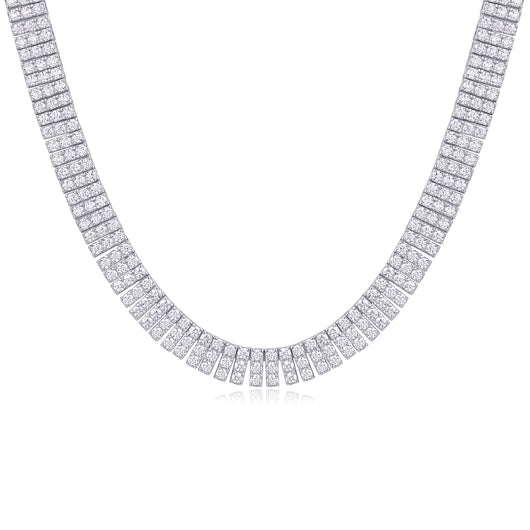 Pulsera de Plata S925 con Moissanita de Lujo - Joyería Light Luxury Plateada en Platino - Image 10