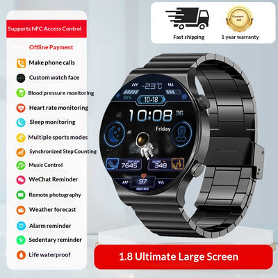 Reloj Inteligente Deportivo con Llamadas Bluetooth, Monitor de Frecuencia Cardíaca y Glucosa - Image 11