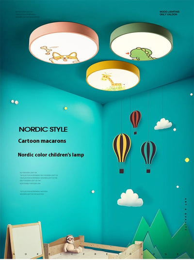 Lámpara LED Macaron para Dormitorio Infantil - Diseño Minimalista Moderno - Image 11