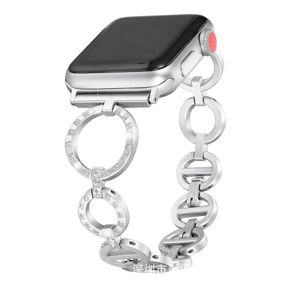Cinturón de Acero con Cadena de Diamante - Image 6