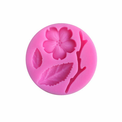 Moldes de Silicona Líquida Flor de Durazno para Repostería - Image 2