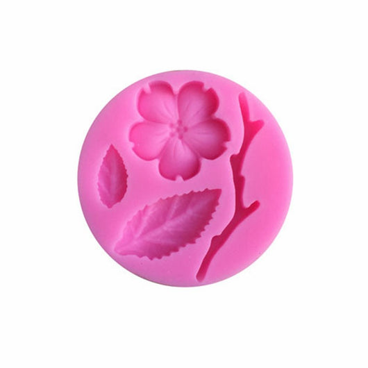 Moldes de Silicona Líquida Flor de Durazno para Repostería - Image 2