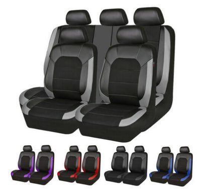 Funda de Asiento de Auto con Costura Sándwich en Cuero PU Premium - Image 46