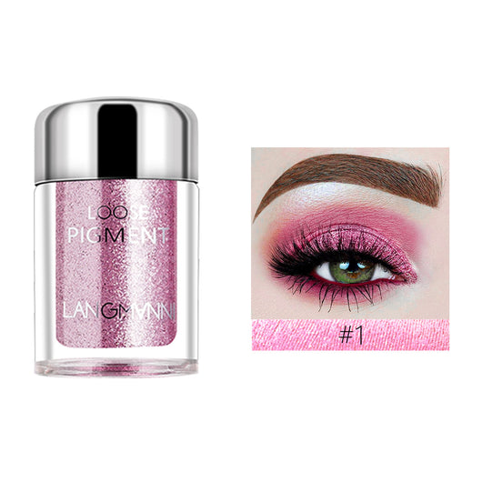 Sombra de Ojos Perlada Diamante con Brillo Polarizado Efecto Sirena - Image 18