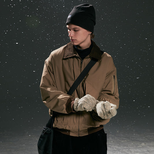 Chaqueta de Invierno para Hombre en Algodón Cálido