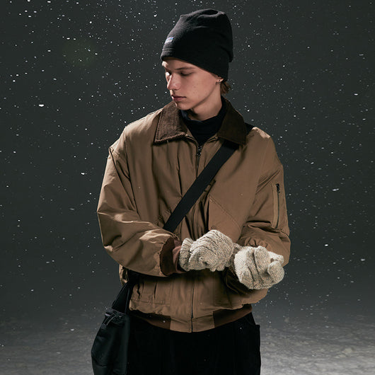 Chaqueta de Invierno para Hombre en Algodón Cálido