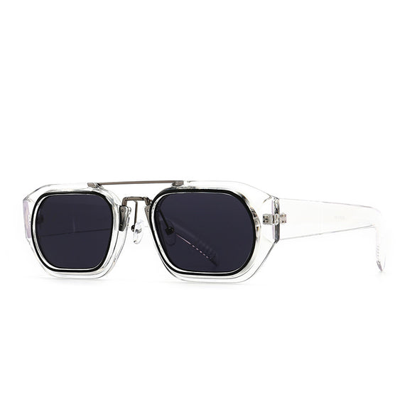 Gafas de Sol Cuadradas Retro Moderno con Marco Angosto