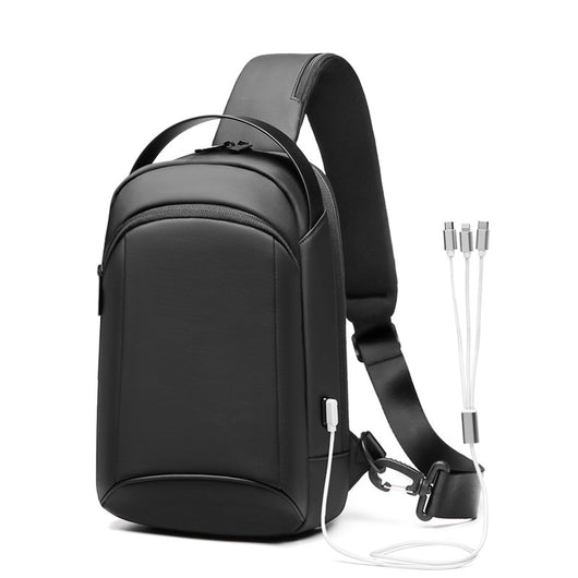Bolsa Cruzada Multifuncional Impermeable para Hombre