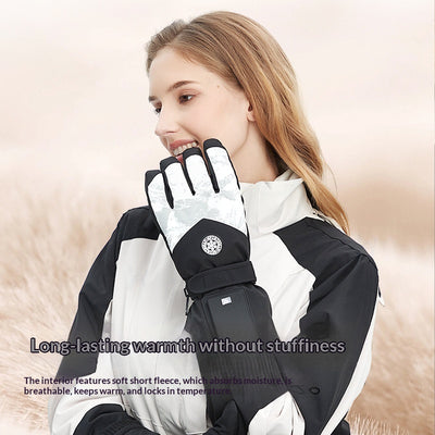 Guantes Térmicos para Ciclismo Eléctrico - Protección contra Frío y Viento - Image 4