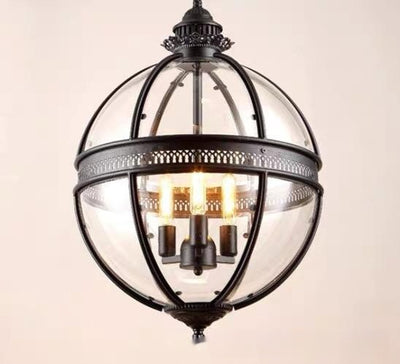 Lámpara Colgante de Cristal Estilo Industrial Retro para Hoteles y Comedores - Image 6