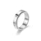 Stainless Steel Rotatable Spinner Ring Moon Stars Relieve Anxiety Rings 8style Number10