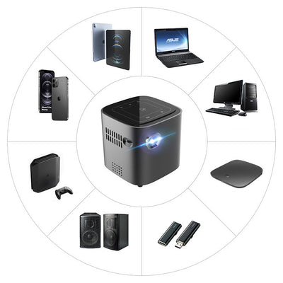 Proyector Android Táctil Portátil para el Hogar - Image 11