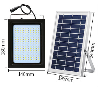 Foco Solar LED para Exteriores - Iluminación sin Electricidad para Techos y Jardines - Image 5