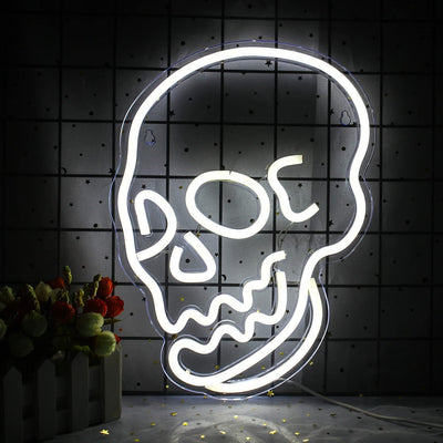 Calavera LED Neón para Decoración de Halloween - Image 11