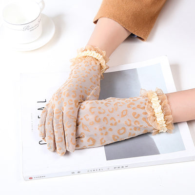 Guantes de Encaje con Protección Solar para Mujer - Image 10