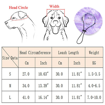 Gorra Ajustable para Perros Pequeños y Medianos con Agujeros para Orejas - Image 12