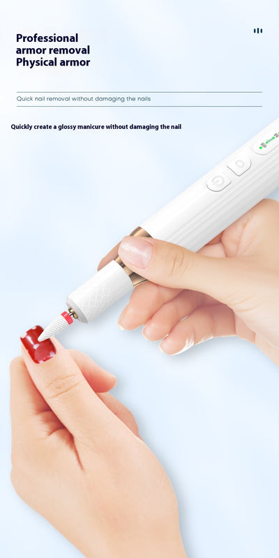 Máquina Portátil de Perforación de Uñas USB Recargable - Image 10