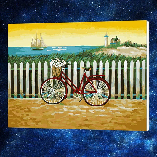 Pintura Digital Compañero Leal 40x50 - Lienzo Moderno