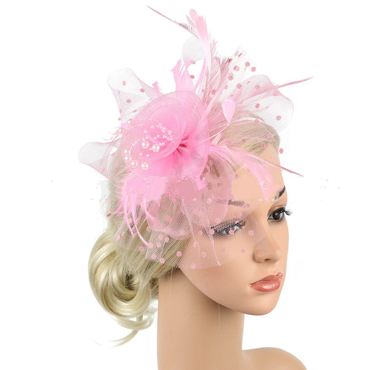 Diadema de Novia Elegante con Malla Billycock - Image 16