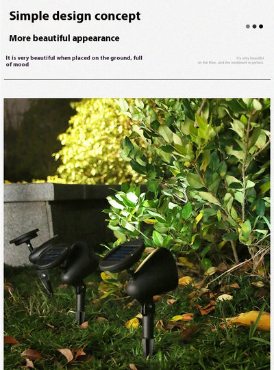Focos Solares LED para Jardín - Iluminación Exterior Decorativa Impermeable - Image 9
