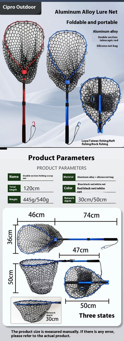 Red Plegable Doble para Pesca - Image 11