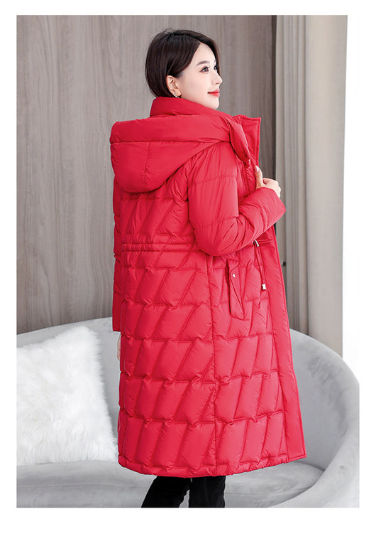 Abrigo Acolchado Slim Fit Talla Grande para Mujer - Invierno - Image 20