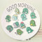 Broche Dinosaurio Infantil en Acrílico - Accesorio Decorativo