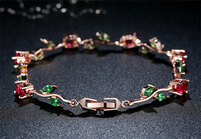 Pulsera de Cristal Chapada para Mujer - Image 4