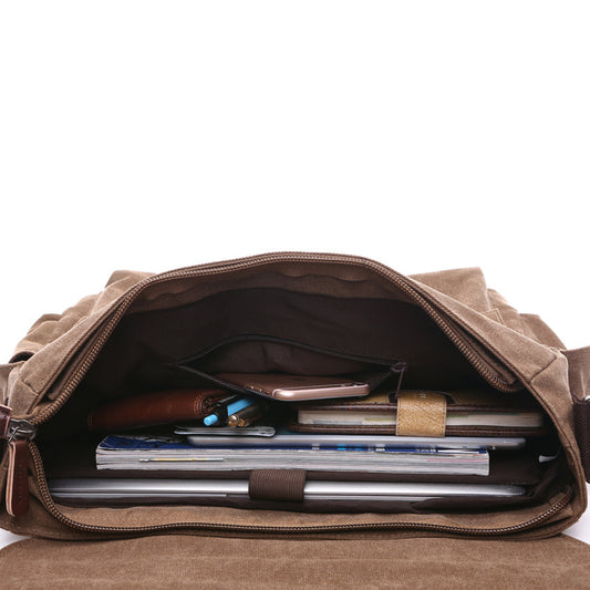 Bolsa Crossbody de Lona para Hombre - Image 2