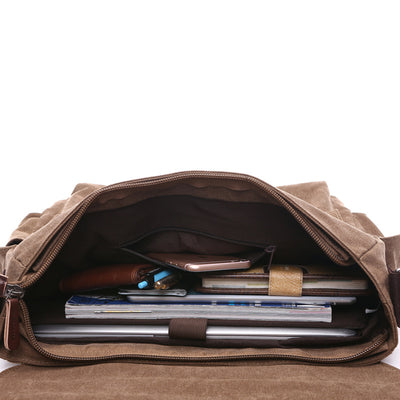 Bolsa Crossbody de Lona para Hombre - Image 2
