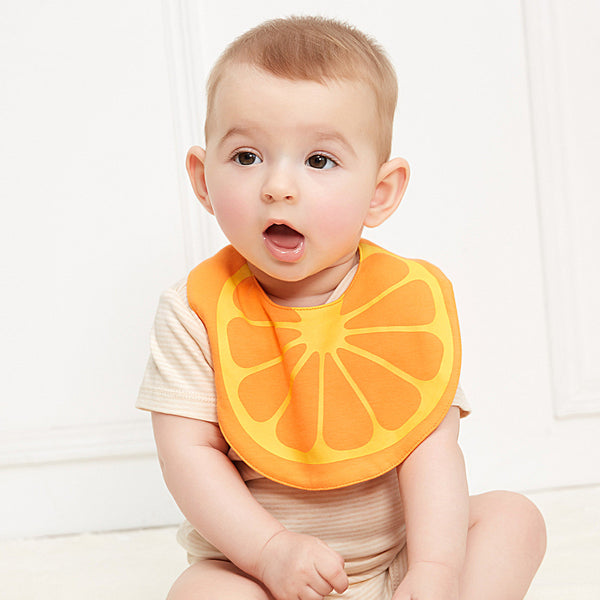 Babero Doble con Bolsillo para Bebé - Toalla Absorbente de Algodón