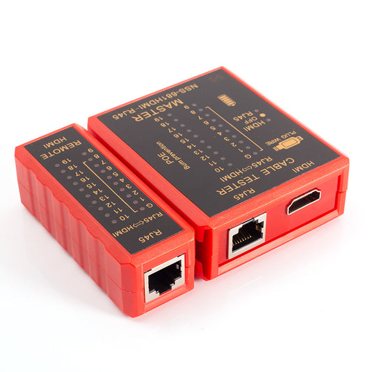 Probador de Cable de Red POE con Protección Contra Quemaduras y Pantalla HD - Image 2