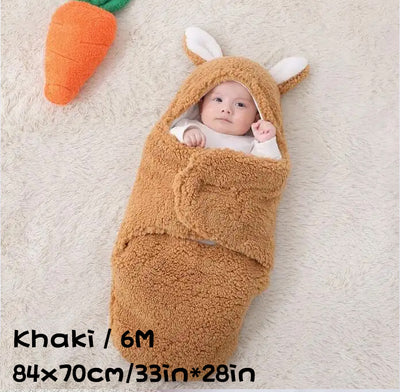 Saco de Dormir para Bebé Recién Nacido en Fleece Suave - Envoltorio Térmico Unisex con Soporte para la Cabeza - Image 26