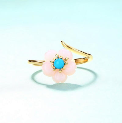 Conjunto de Anillos Flor de Cerezo - Image 12