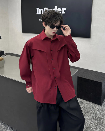 Camisa de Manga Larga Premium Ruoshuai para Hombre - Otoño - Image 11