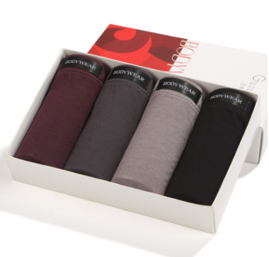 Pack de 4 Bóxers para Hombre en Caja de Regalo - Image 4