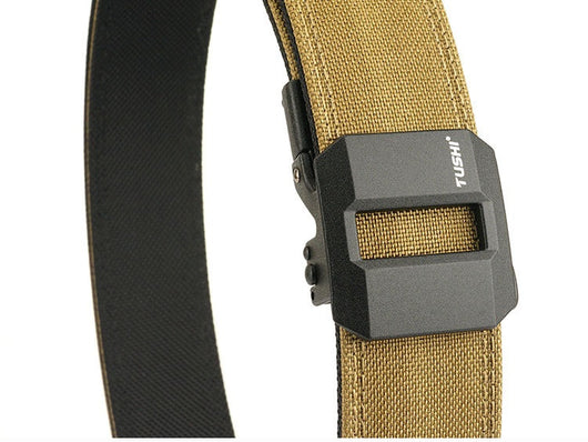 Cinturón Táctico de Entrenamiento con Hebilla Automática de Doble Capa - Image 9