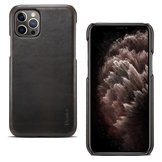 Funda de Cuero Genuino para iPhone 12 - Protección Premium
