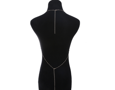 Cadena Corporal Sexy con Diamantes y Borlas - Accesorio de Playa Elegante - Image 4