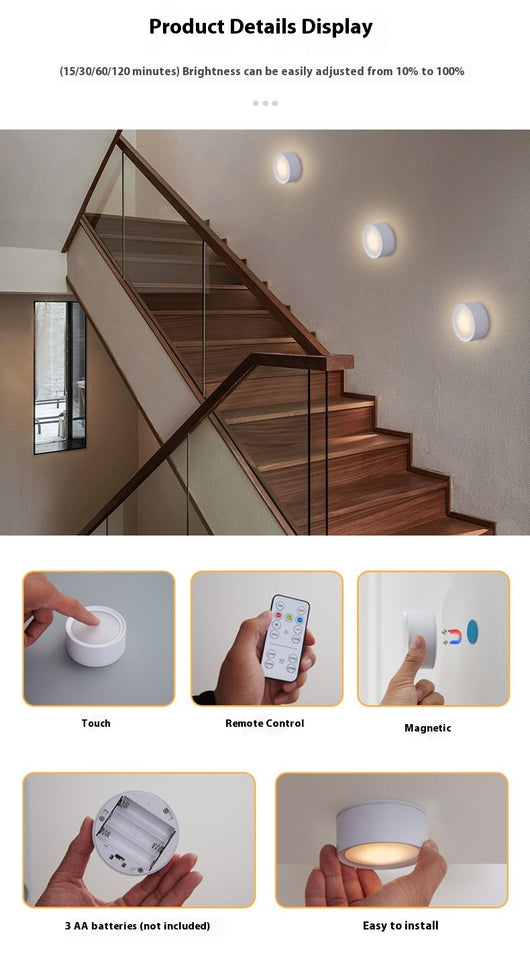 Luz LED Magnética para Hockey con Control Remoto y 3 Colores Ajustables - Image 13