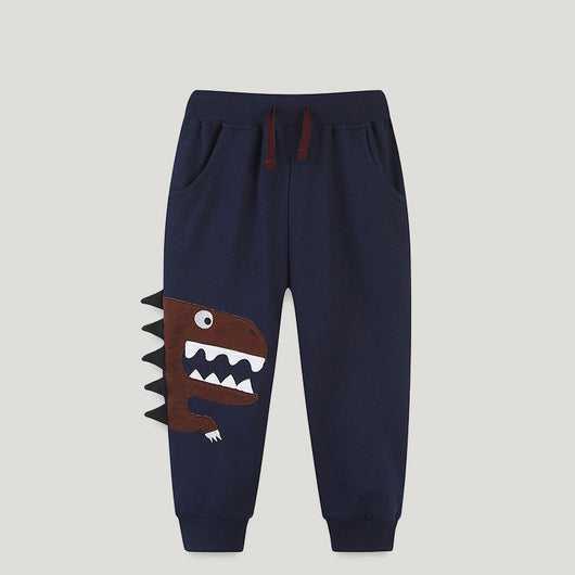 Pantalones Deportivos Casuales para Niños con Bordados Modernos - Image 7