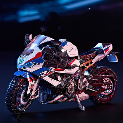 Rompecabezas 3D de Metal Motocicleta - Juguete Antiestres