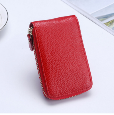 Billetera Monedero de Cuero Nylon Versión Coreana