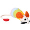 Juguete Interactivo de Ratón Arcoíris para Gatos - Resistente a Mordidas
