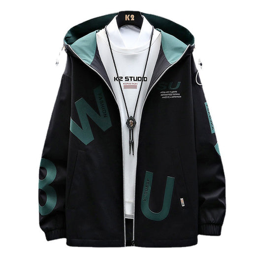 Chamarra Deportiva con Capucha Cropped de Forro Polar para Hombre - Image 18