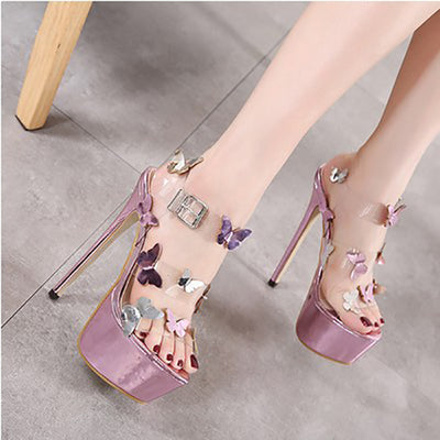 Sandalias de Tacón Alto Elegantes con Lazo y Hebilla T - Diseño Europeo Sofisticado - Image 9